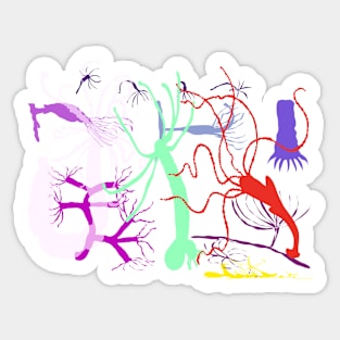 A Harlequin of Hydra Sticker